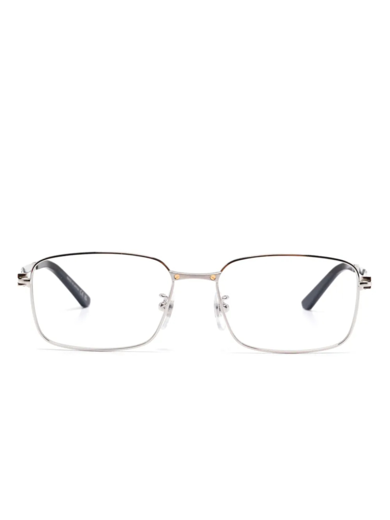 

Cartier Eyewear очки в прямоугольной оправе, серебряный