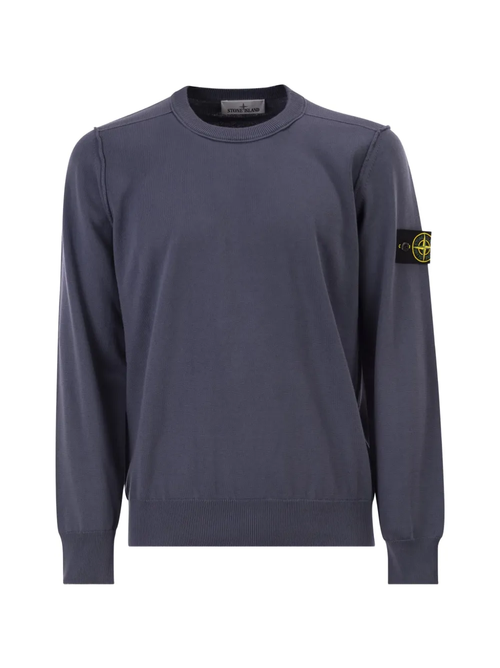 

Свитер с круглым вырезом Stone Island, синий
