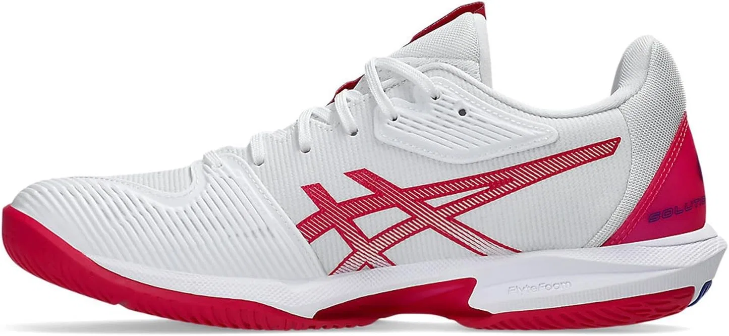 Кроссовки для тенниса ASICS Solution Swift FF 2 Clay, White Bright Rose — фото 2