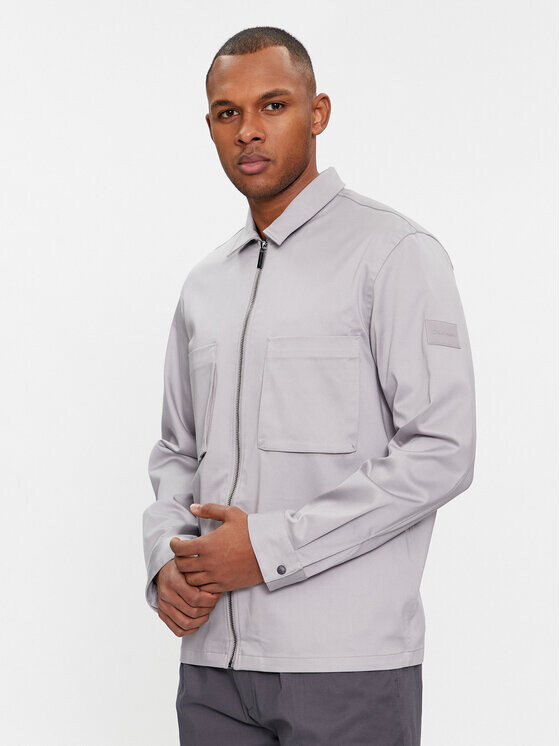 

Куртка стандартного кроя Calvin Klein, серый