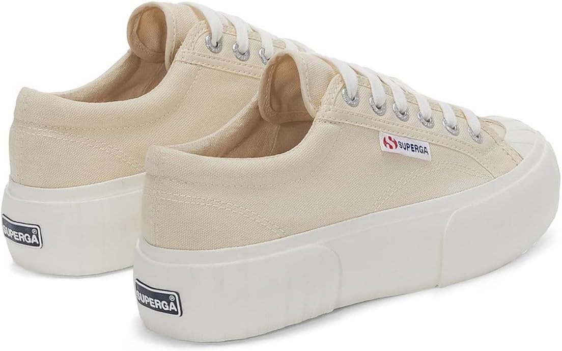 Мужские кроссовки Superga 2631 Stripe Platform, розовый — фото 2