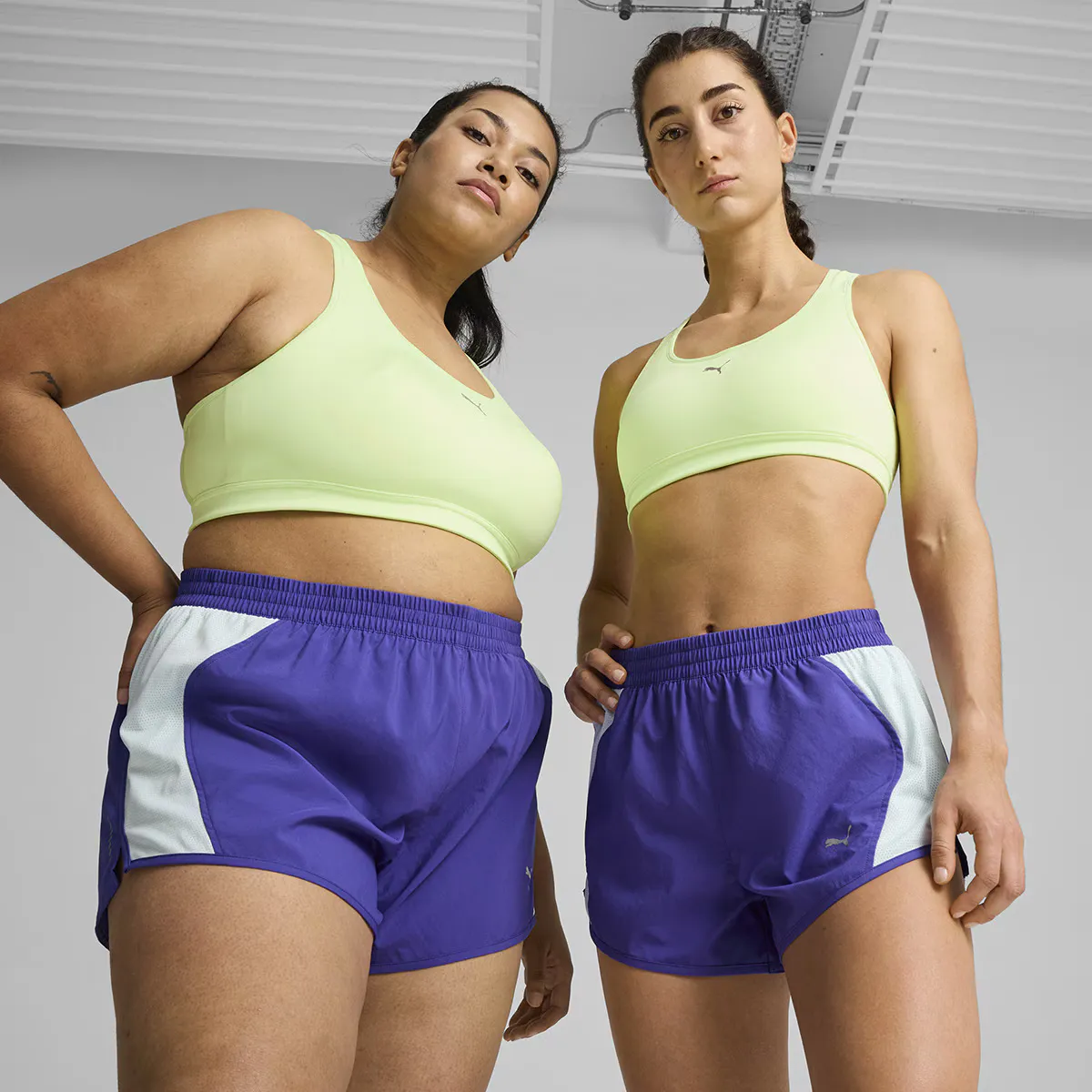 

Женский топ 4KEEP RUN БЮСТГАЛЬТЕР Puma, зеленый