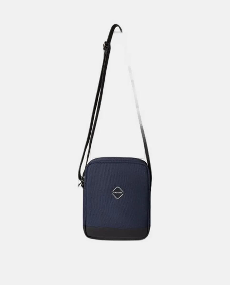 

Мужская сумка через плечо с логотипом в виде алмаза Hackett, синий