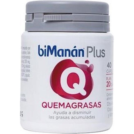 

Bimanan Plus Q для сжигания жиров, 40 капсул Bimanán
