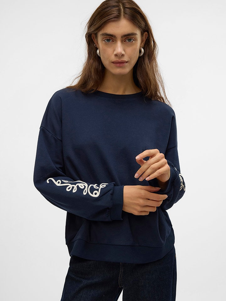 

Толстовка Vero Moda, темно-синий
