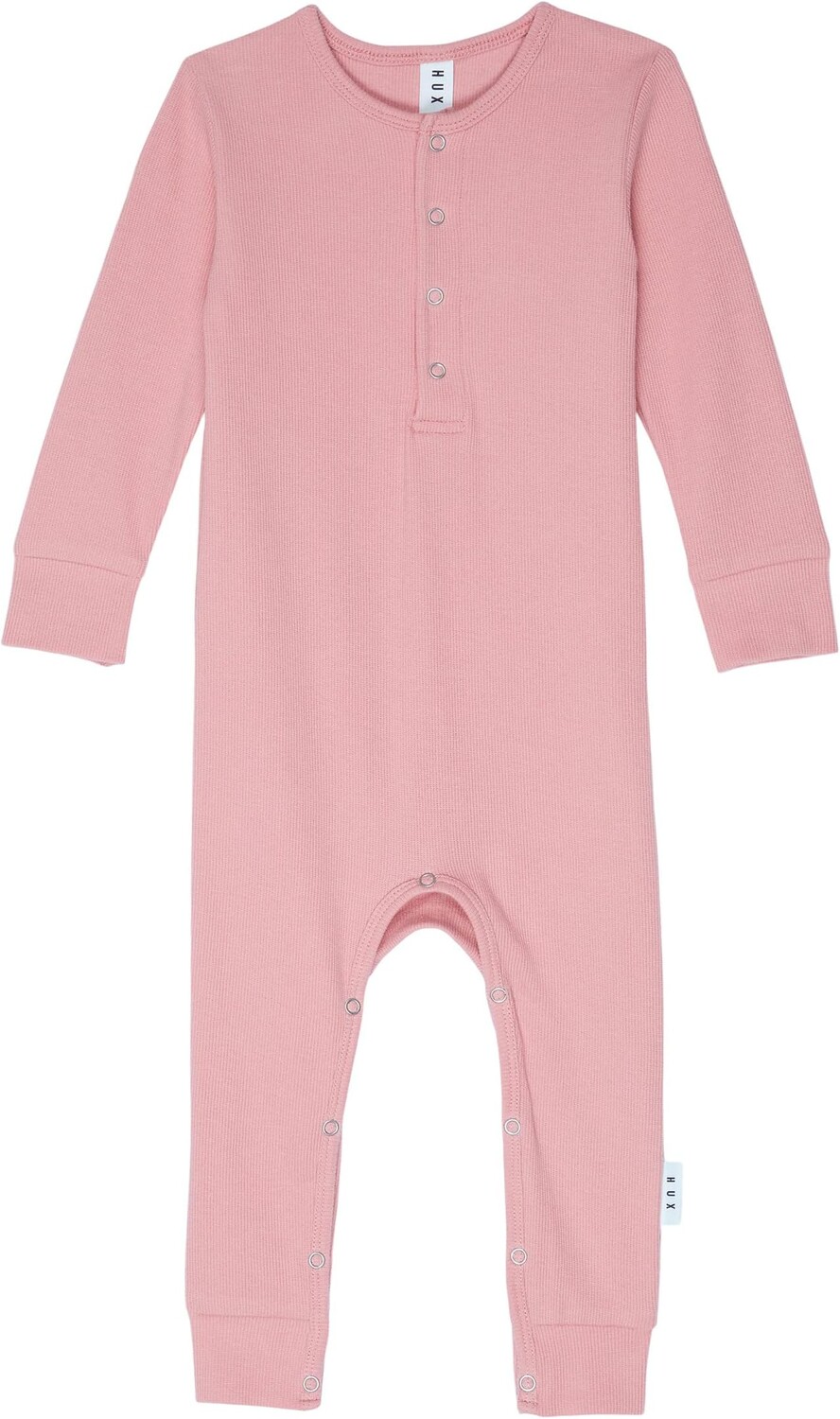 

Комбинезон HUXBABY Rib Romper, цвет Dusty Rose
