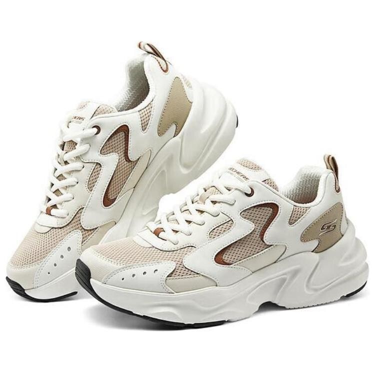 Кроссовки Skechers DLITES Chunky Sneakers Men Low-top Earth Strata S23/Wonder White F21/Earth Strata S23, цвет Earth Strata S23/Wonder White F21/Earth Strata S23 — фото 4