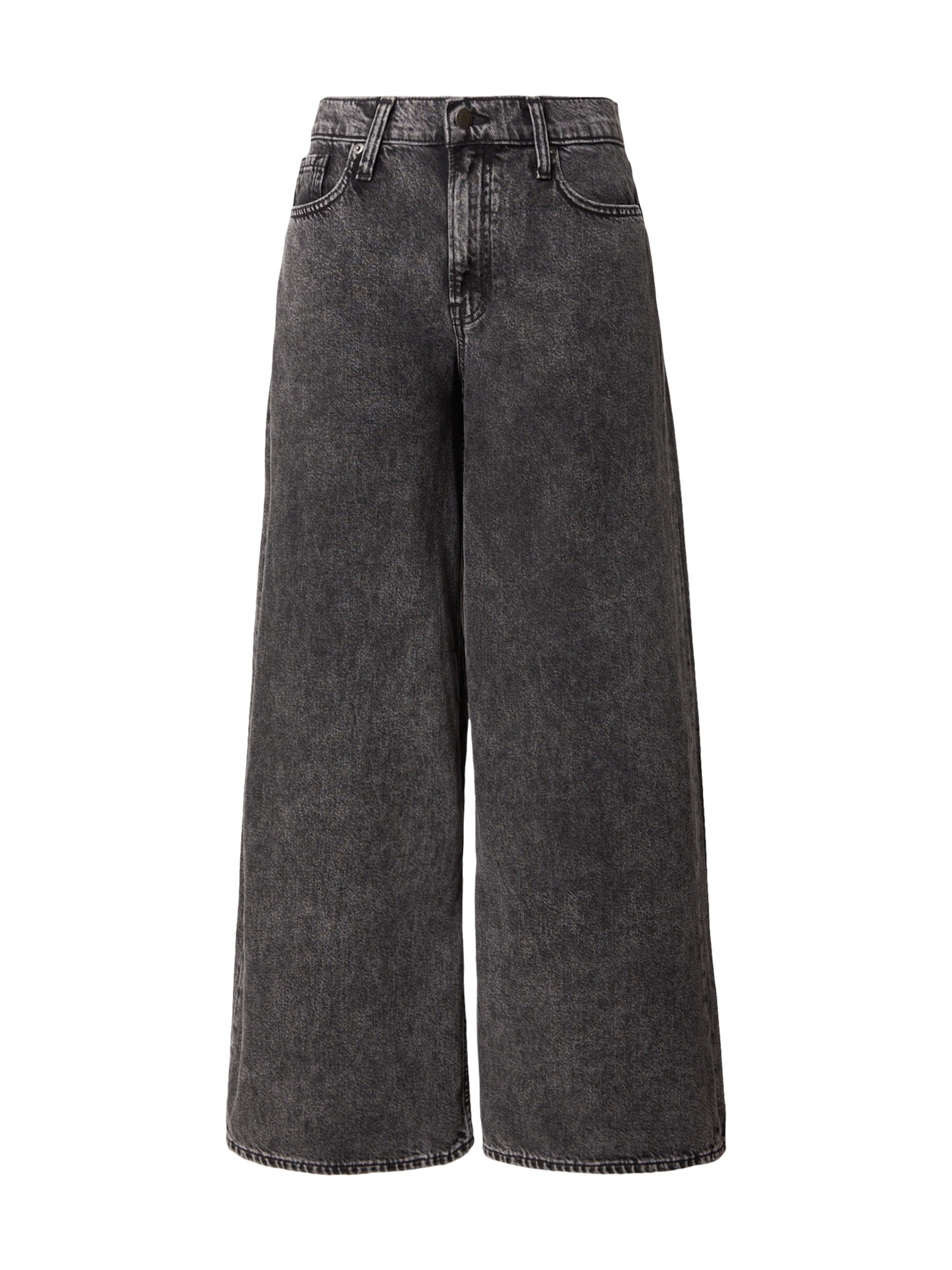 

GAP Широкие джинсы в черном дениме