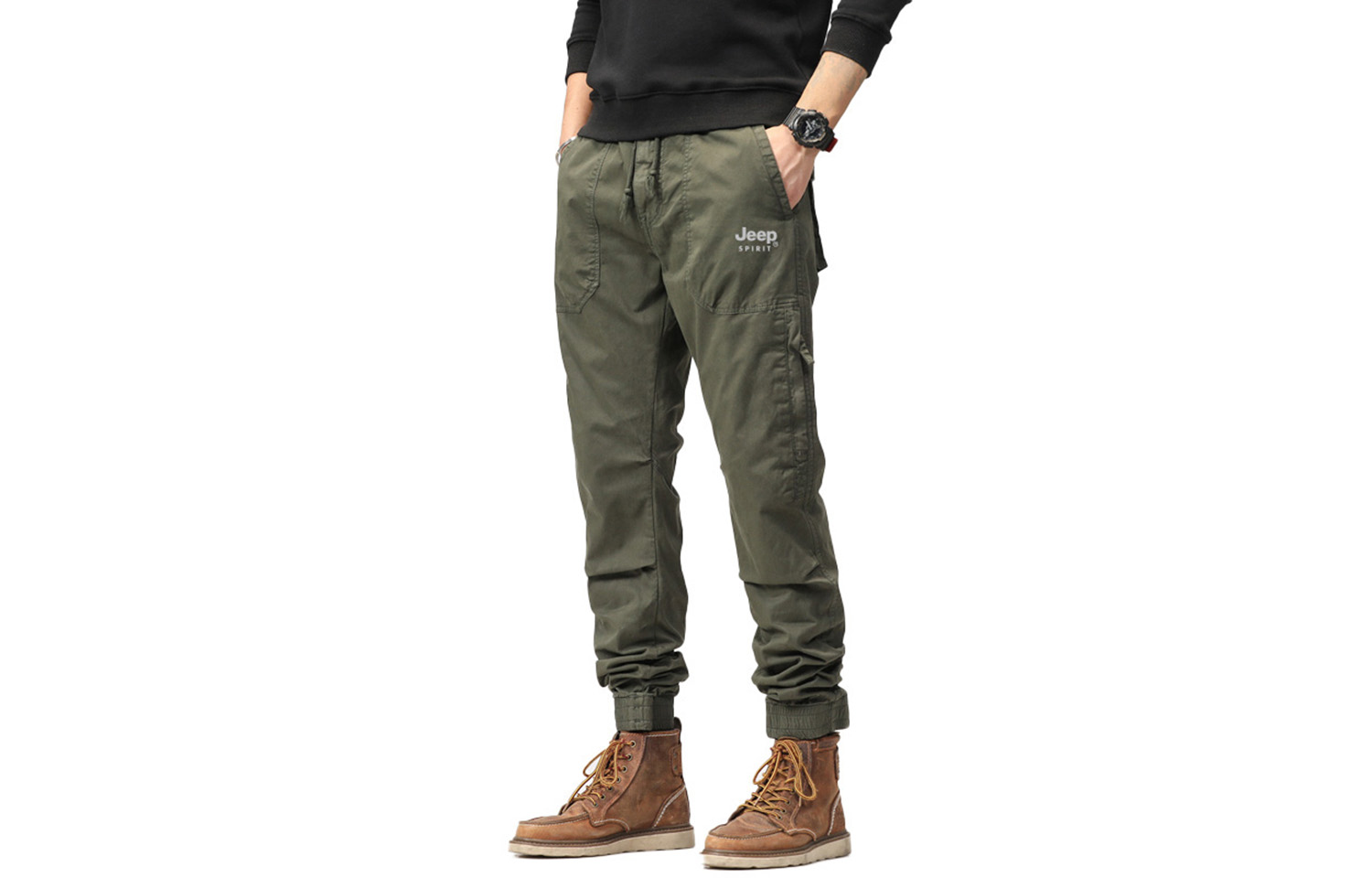 

Грузовые штаны мужские JEEP SPIRIT, зеленый