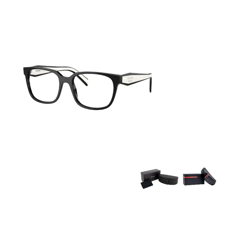 

PRADA Прямоугольные очки Rectangular Frame, Black