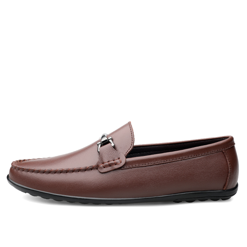 

Gommino Loafers для мужчин CALIFBULL, коричневый[fleece-lined][leather shoe size: size 40 in this model = athletic shoes 41]
