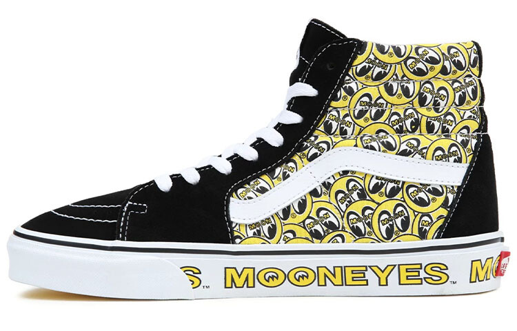 

Кроссовки Vans Mooneyes X Sk8-Hi 'Black Yellow'