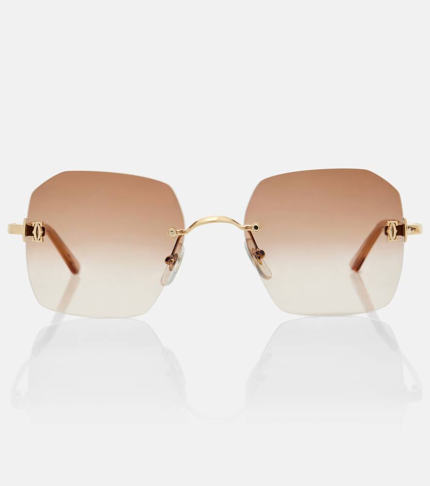 

Солнцезащитные очки Signature C square Cartier Eyewear Collection
