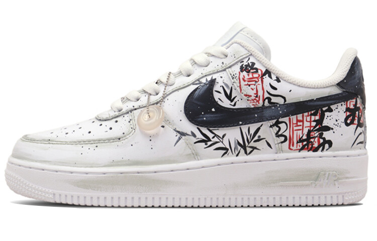 

Кроссовки Nike Air Force 1 Skateboard Shoes Men Low-Top White Black, Черный, Кроссовки Nike Air Force 1 Skateboard Shoes Men Low-Top White Black