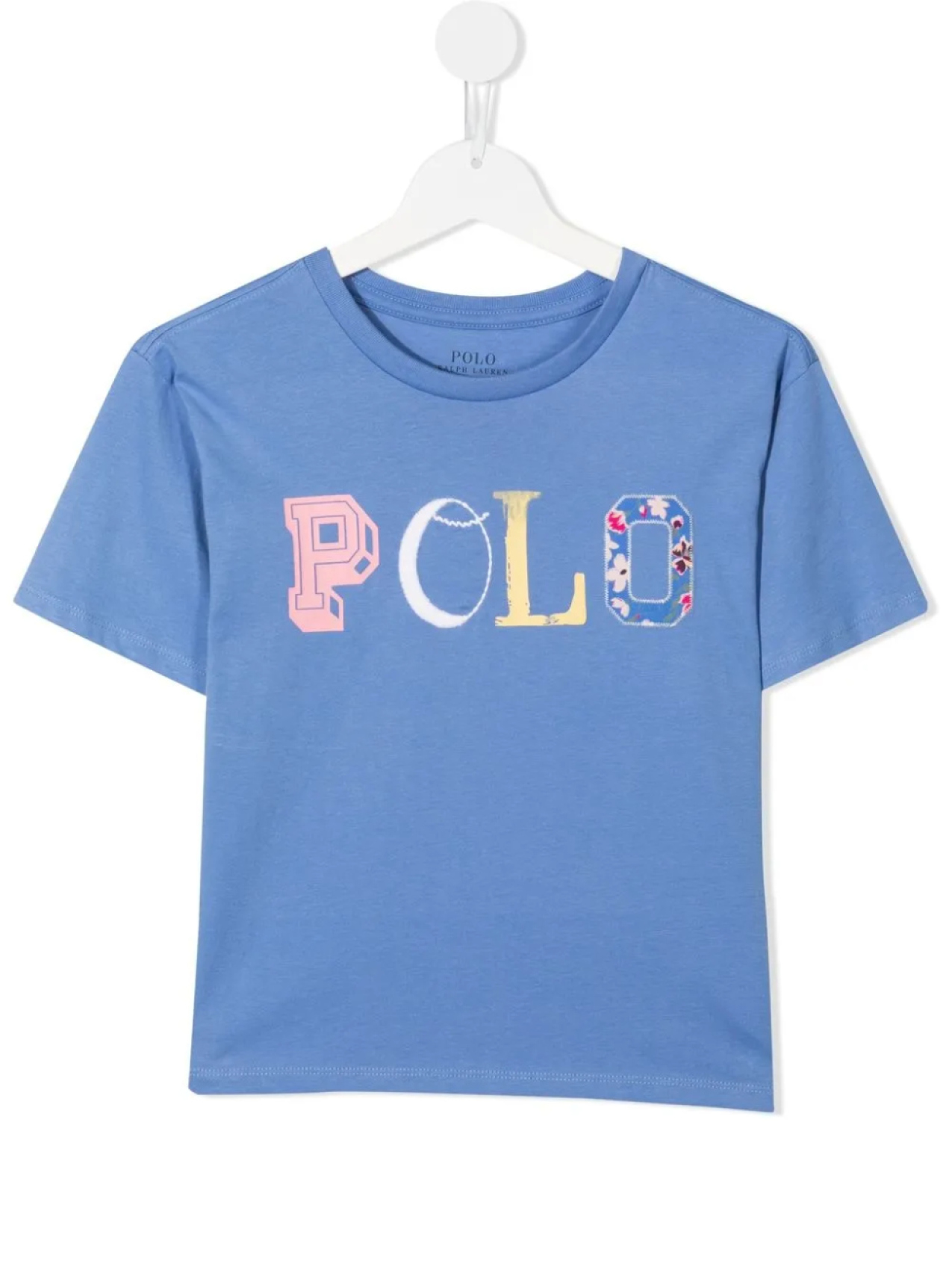 

POLO RALPH LAUREN KIDS футболка с логотипом, синий