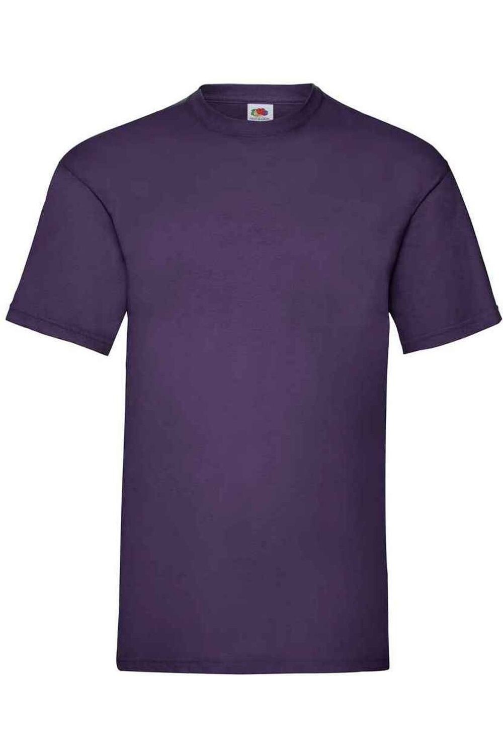 

Футболка Fruit of the Loom Valueweight с короткими рукавами, фиолетовый