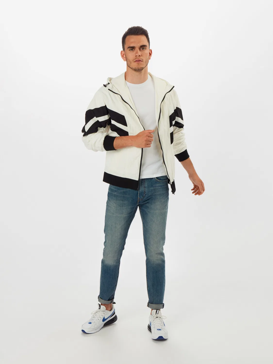 Рубашка зауженный с круглым вырезом Tee 2 сумка Levi S, синий — фото 4