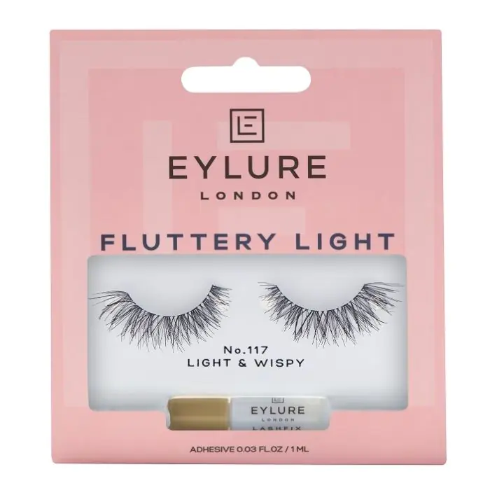 

Накладные ресницы fluttery light 117 pestañas postizas Eylure, цвет negro