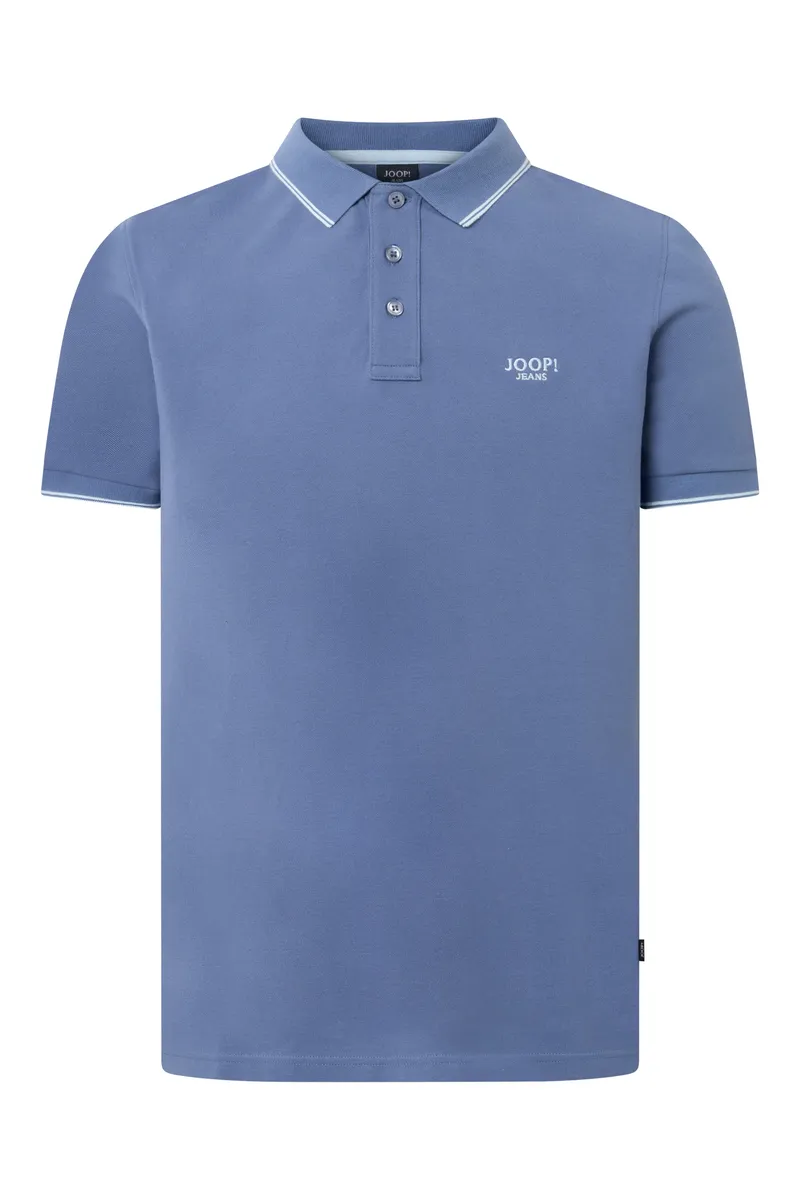 

Рубашка-поло Joop Jeans "Agnello", с воротником-поло, синий