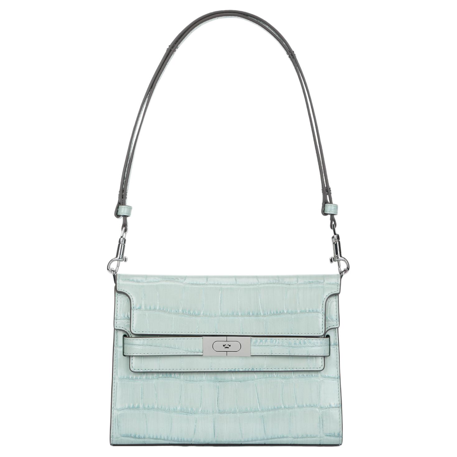 

TORY BURCH Сумка кроссбоди Lee Radziwill из кожи с тиснением под крокодила