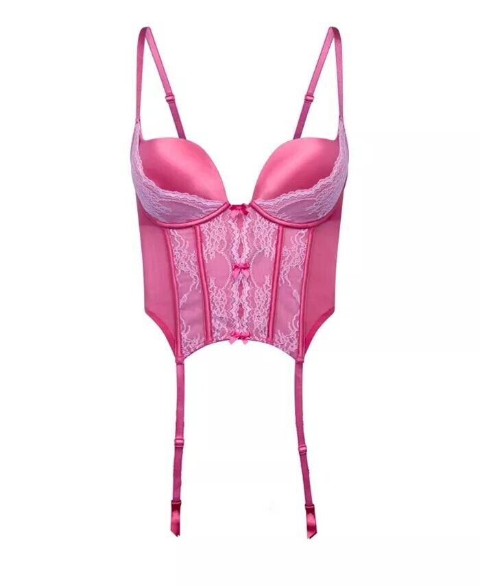 

Корсетный комплект Renea сверху и снизу Adore Me, розовый