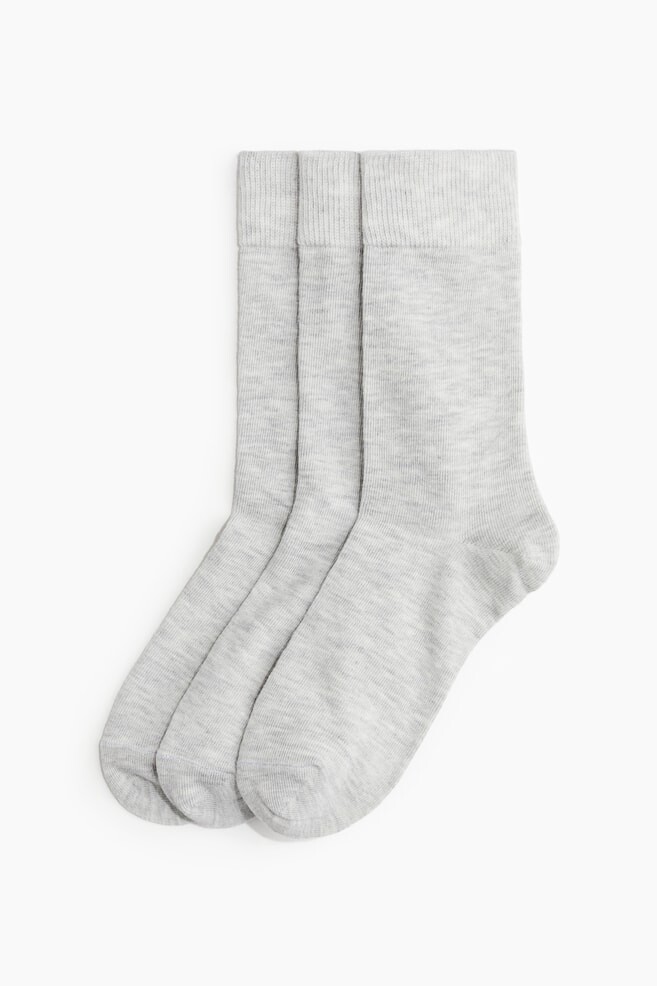 

Комплект из 3 длинных носков Thermolite H&M, серый