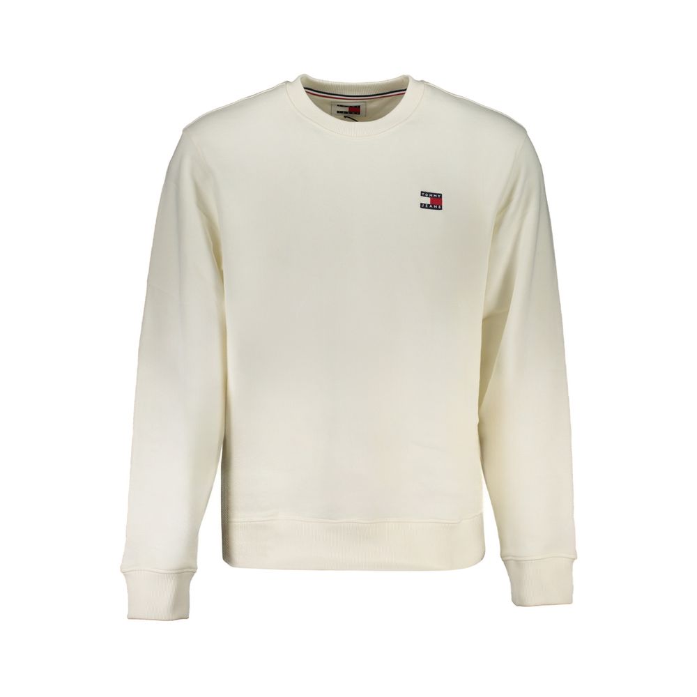 

Белый хлопковый свитер Tommy Hilfiger