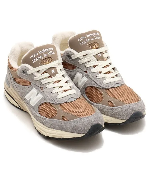 Унисекс кроссовки из синтетики New Balance U993GG серые
