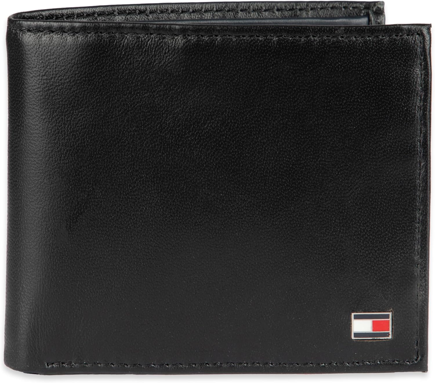 

Мужской тонкий кошелек двойного сложения Tommy Hilfiger, Oxford Black