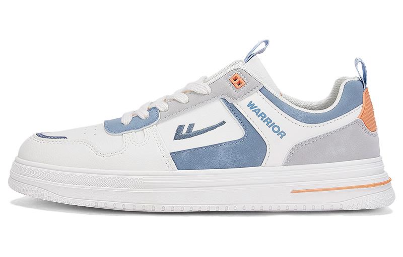 

WARRIOR Низкие кеды для скейтбординга мужские бежево-голубые Beige Blue