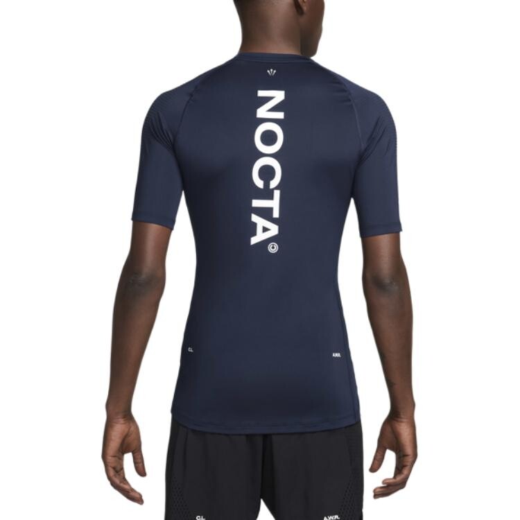Футболка X Nocta мужская темно-синяя Nike, синий — фото 2