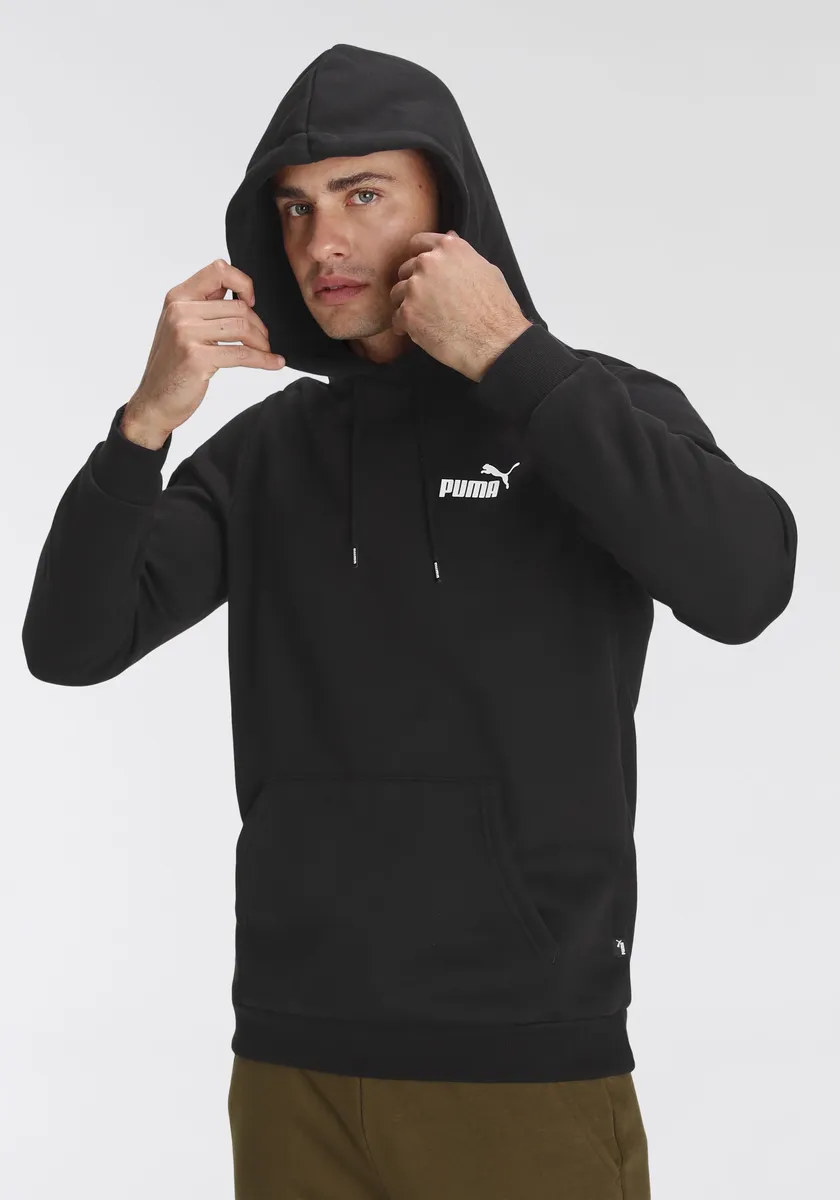 

Толстовка PUMA с капюшоном "ESS SMALL LOGO HOODIE FL", цвет Puma Black