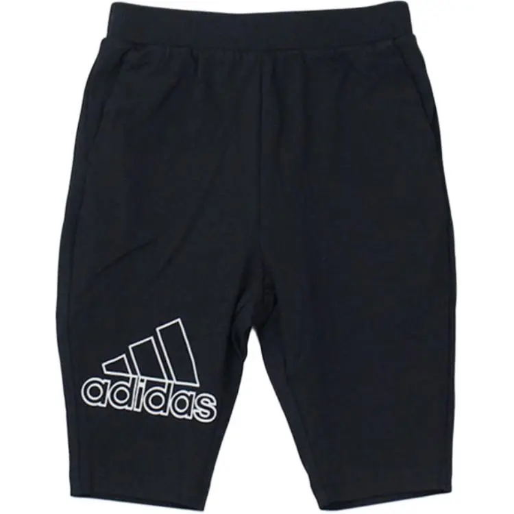 

Брюки черные детские Adidas для возраста 3-7 лет