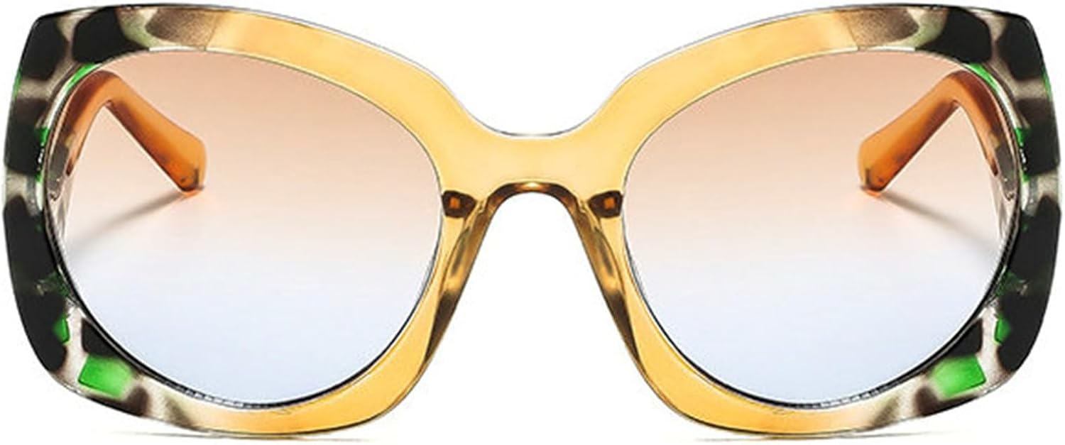

Солнцезащитные очки Willochra Fashion Cat Eye, уникальные и модные женские солнцезащитные очки большого размера для активного отдыха и путешествий, защита от солнца UV400, C6