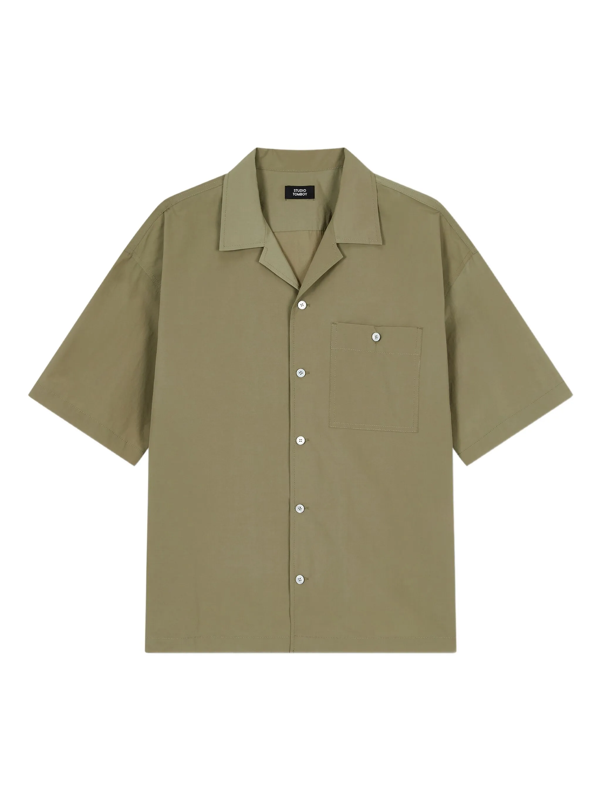 

Рубашка с короткими рукавами и карманом Tomboy, зеленый