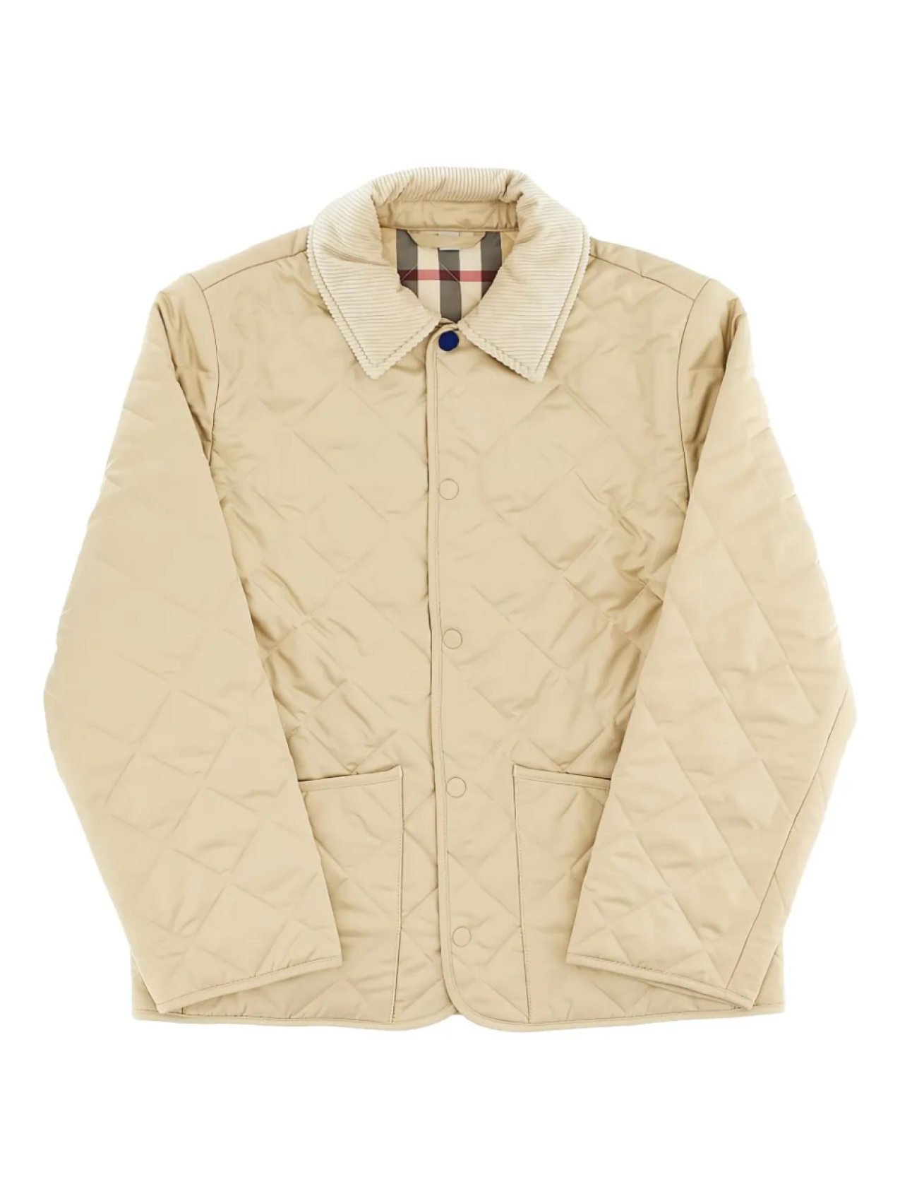 

Легкая стеганая куртка Burberry Kids, нейтральный