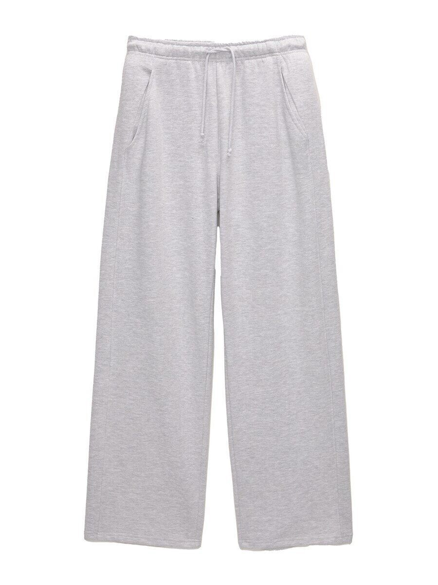 

Спортивные штаны Pull&Bear Wide leg Pants, серый