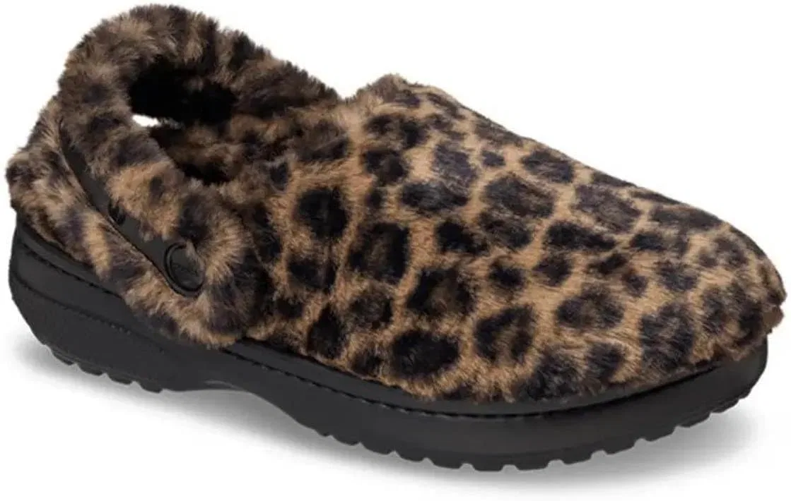 Классические сабо Crocs без чехла, Sepia Leopard