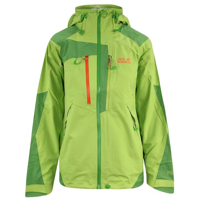 

Женская зеленая куртка Hyproof Alpine Trek Jack Wolfskin, зеленый