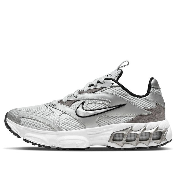 

Кроссовки Zoom Air Fire Low Top серебристые Nike, серебряный