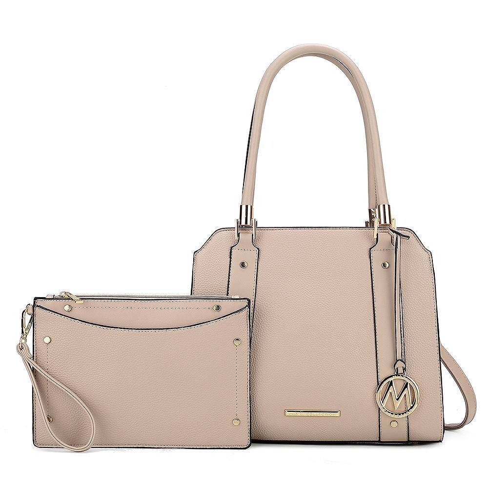 

MKF Collection Norah Сумка-сэтчел с ремешком из 2 предметов от Mia K, цвет Taupe