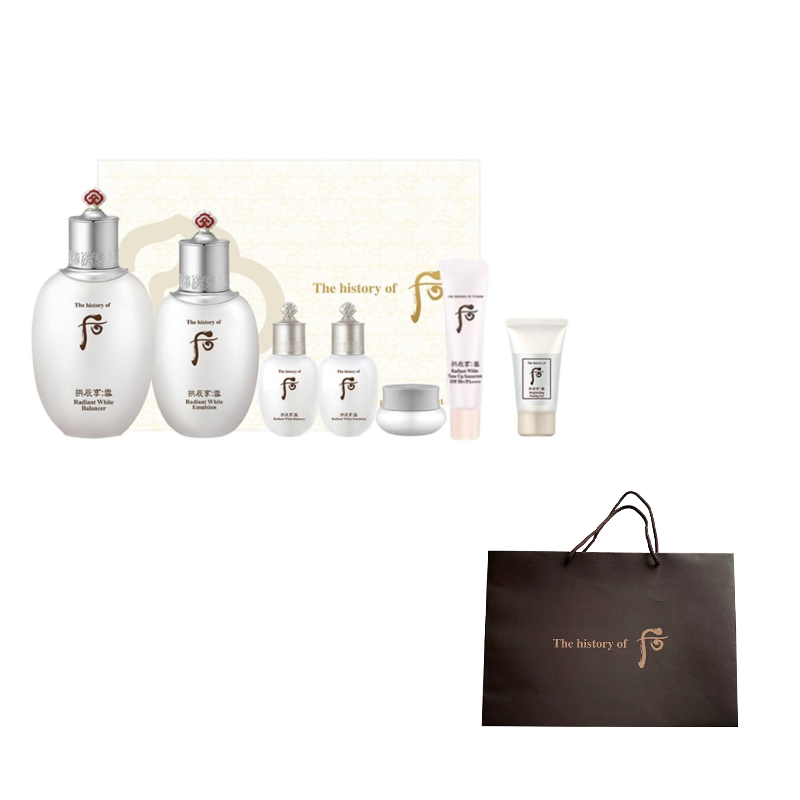 

Набор для ухода за кожей Gongchen Enjoy Snow Jade Condensed Water Lotion Box The History Of Whoo, seven-piece set b