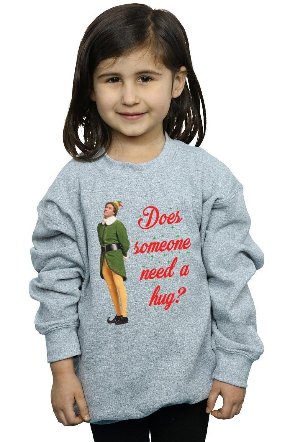 

Толстовка Hug Buddy Elf, серый