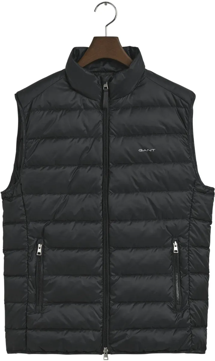 

Стеганый жилет Gant "LIGHT GILET", в полосатом стеганом виде, черный