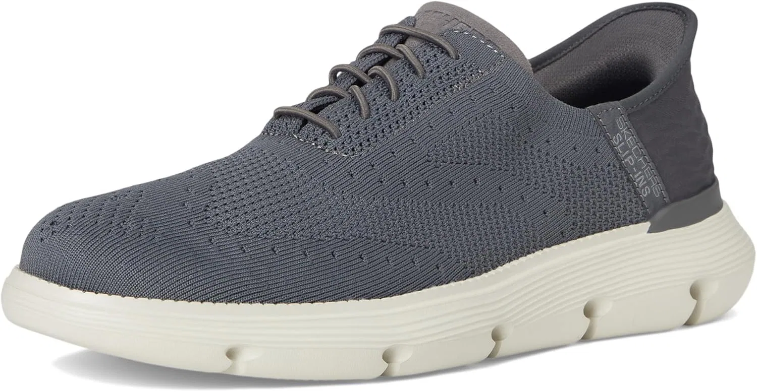Мужские кроссовки Skechers Garza-Palma, Darkgray — фото 2