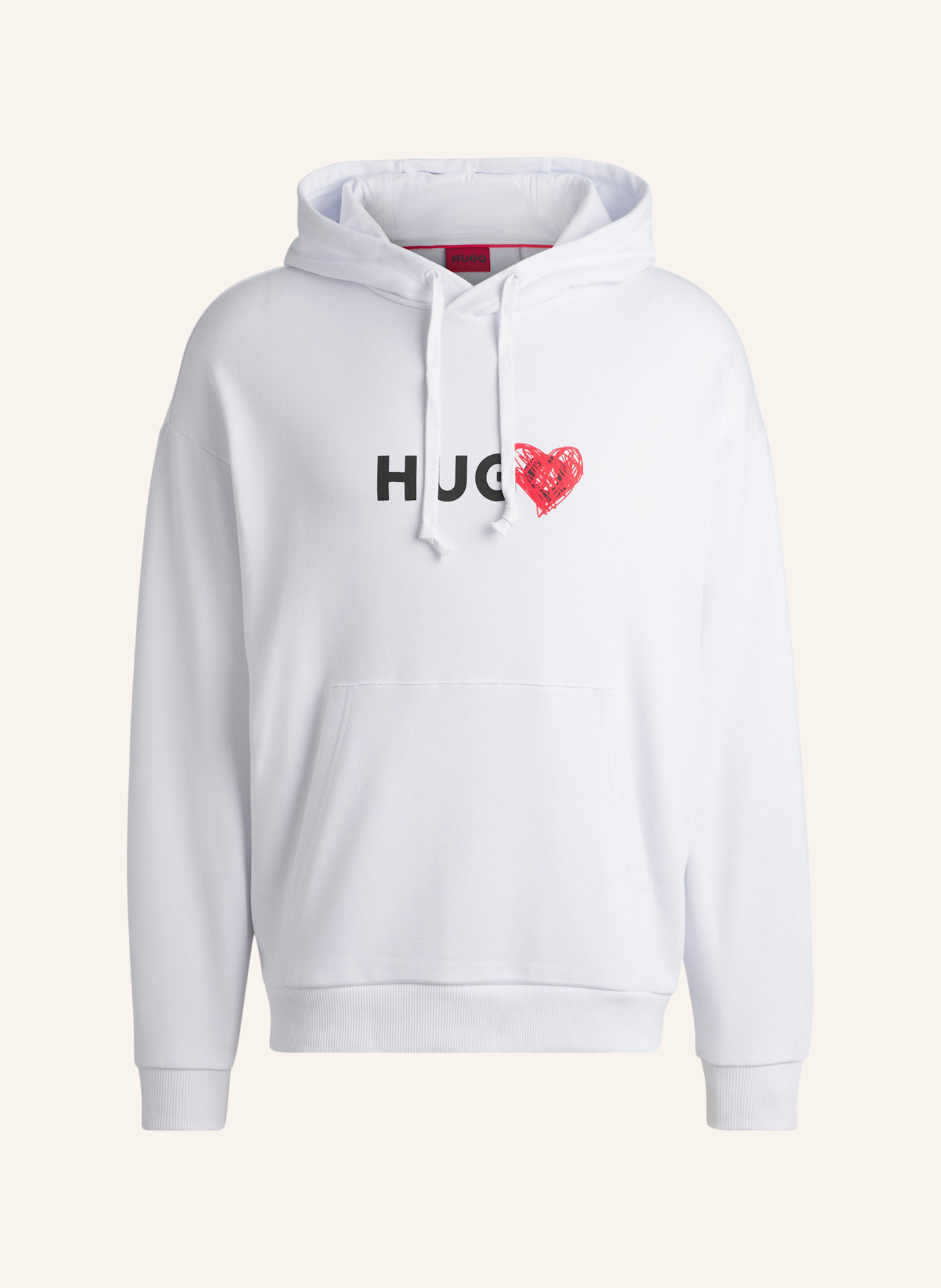 

Толстовка dewgili свободного кроя Hugo, белый