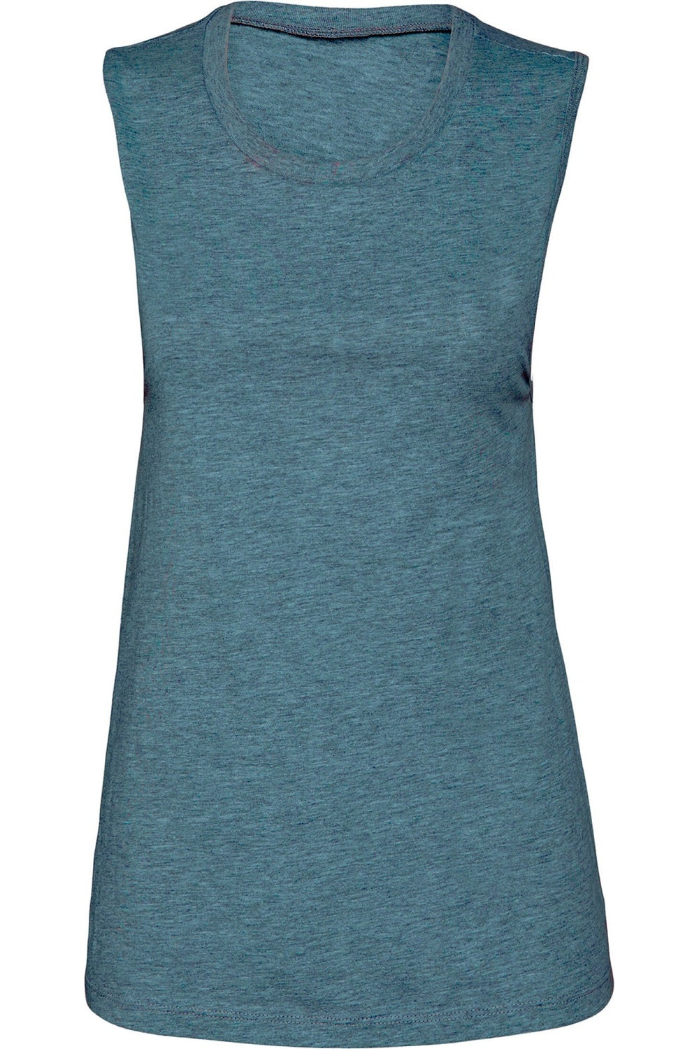 

Женская майка-топ из джерси Bella + Canvas, цвет deep teal heather