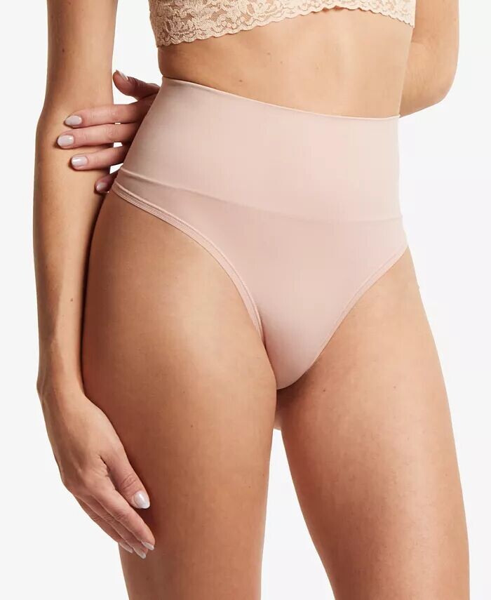

Стринги для тела средней посадки Hanky Panky, бежевый