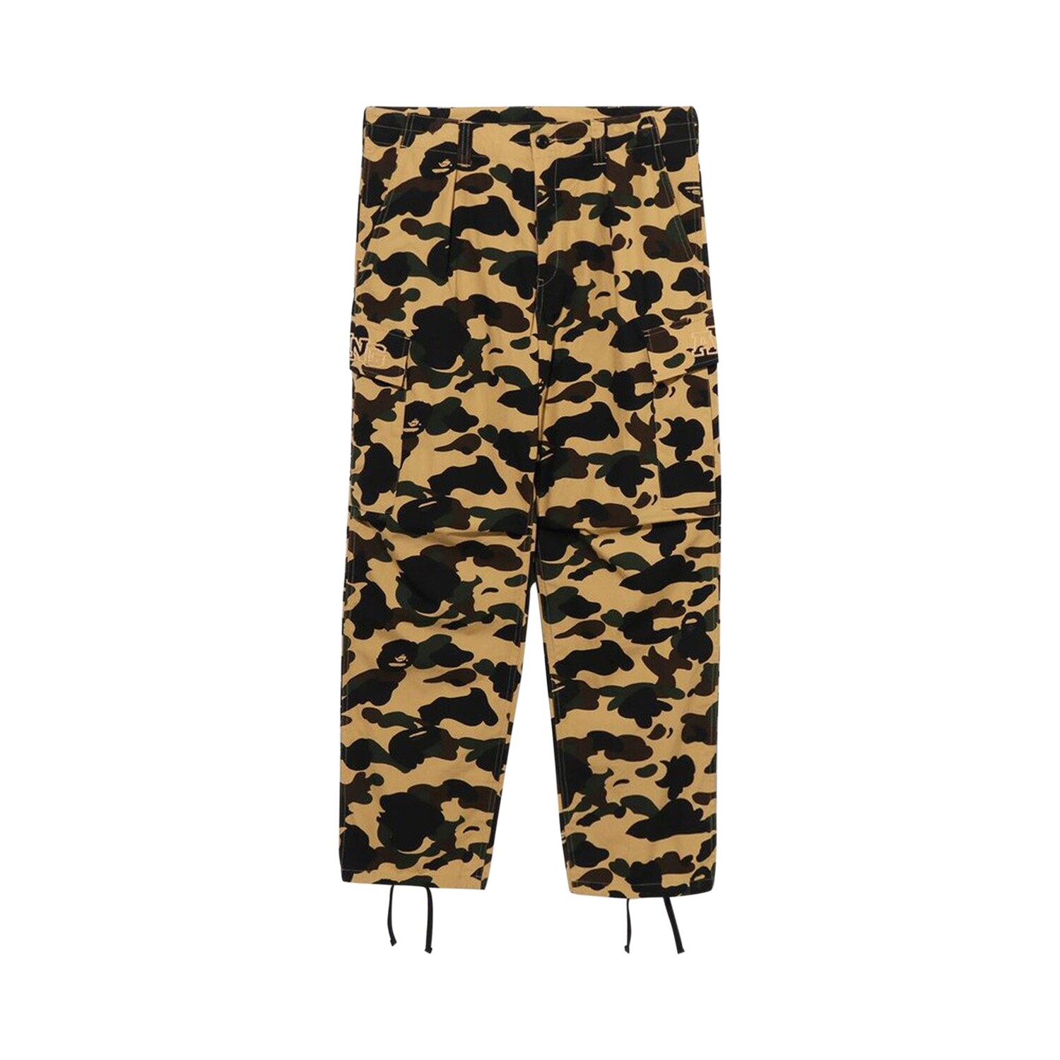 

Брюки BAPE 1st Camo с 6 карманами, Желтые, Желтый, Брюки BAPE 1st Camo с 6 карманами, Желтые