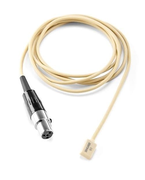 

Конденсаторный петличный микрофон Shure WL93T Omnidirectional Subminiature Lavalier Condenser Mic with 4' Cable